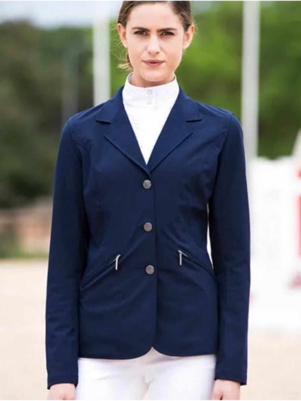HORSEWARE® Women's NWOT Competition Coat Show‎ Jacket Navy | Size 8